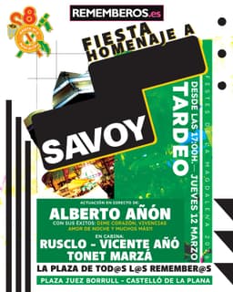 Homenaje a SAVOY