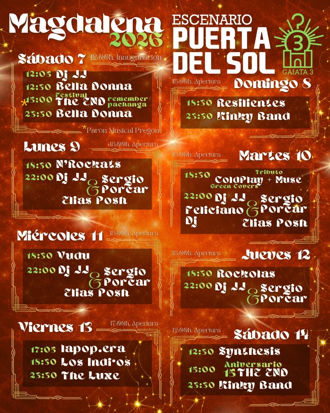 Los Indios - Escenario Puerta del Sol