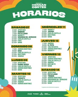 Sinbikini - Escenario Hernán Cortés